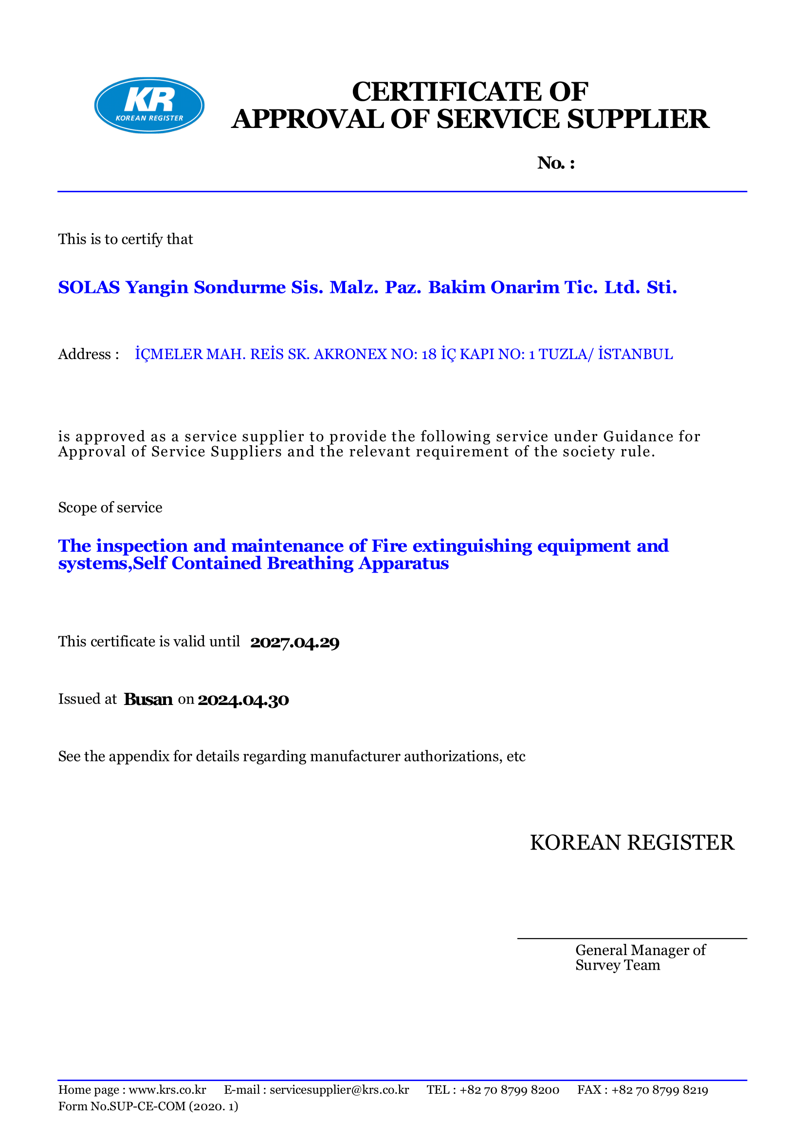 Certificate 2